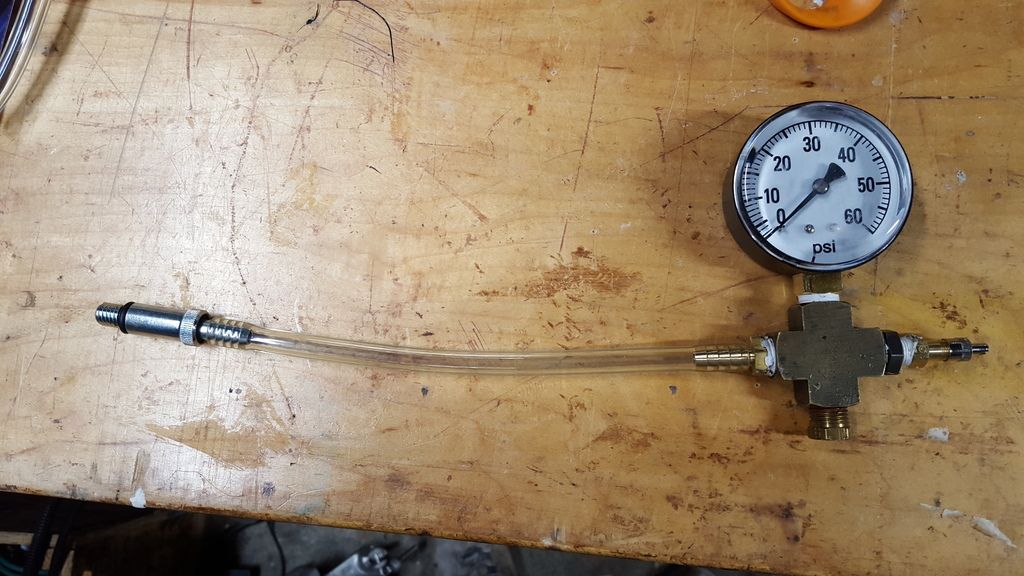 Made a pressure tester for outdrive. Page: 1 - iboats Boating Forums How To Pressure Test Pontoon For Leaks